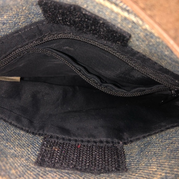 Faded denim wash jean purse - Picture 5 of 6